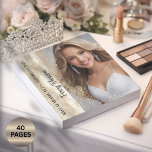 Sparkling Sand Pageant Autograph Pad Notepad<br><div class="desc">Customize this personal autograph pad with your name and pageant title,  then upload your photo for a custom look! This design is Sparkling sand from Pageant Printables.</div>