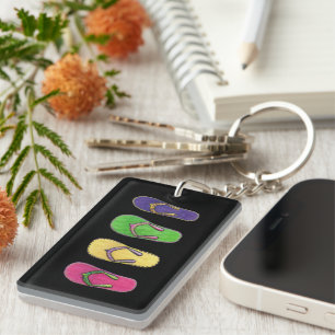 Sparkling Sandals Keychain