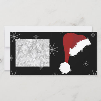Sparkling Santa Holiday Card