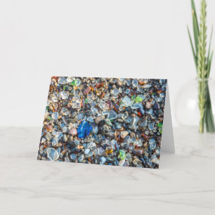 Sparkling Sea Glass Card