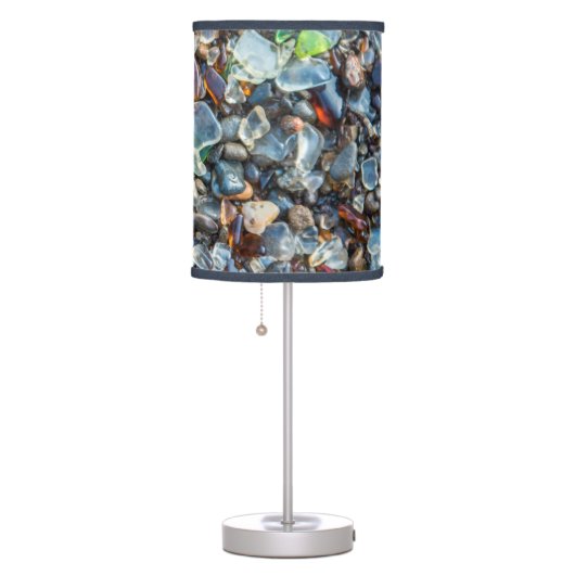 Sparkling Sea Glass Table Lamp (Right)
