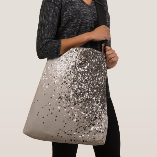 Sparkling Sepia Lady Glitter 1 shiny Crossbody Bag