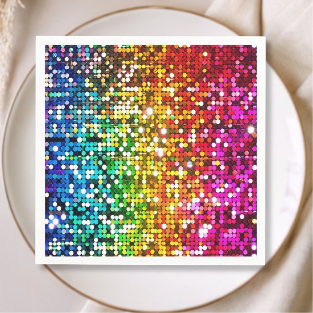 Sparkling Sequins  Napkins (Creator Uploaded)