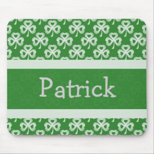 Sparkling Shamrocks Mousepad