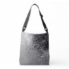 Sparkling Silver Gray Lady Glitter #1 #shiny