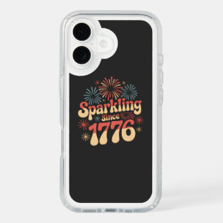 Sparkling Since 1776 4th of July Patriotic iPhone 16 Case