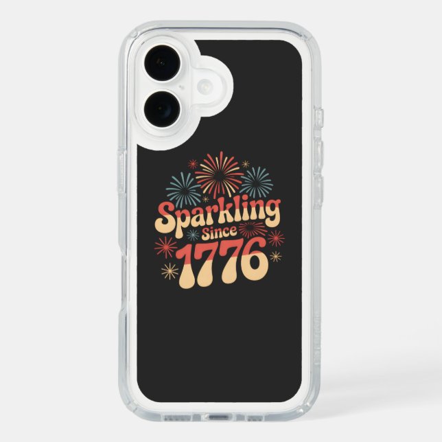 Sparkling Since 1776 4th of July Patriotic Speck iPhone Case (Front)