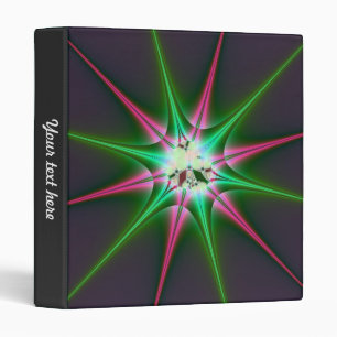 Sparkling Star Vinyl Binder
