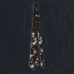 Sparkling Starry Astronomy Science Lover Sky Neck Tie<br><div class="desc">Sparkling starry neck tie with the globular cluster NGC 6397 in the constellation Ara (the Altar). The cluster is home to a highly unusual system consisting of a fast spinning pulsar and a bloated red companion star. Sparkling Starry Astronomy Science Lover Sky Necktie is a perfect gift for an astronomy...</div>