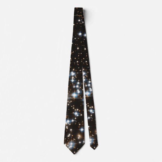 Sparkling Starry Astronomy Science Lover Sky Neck Tie (Front)