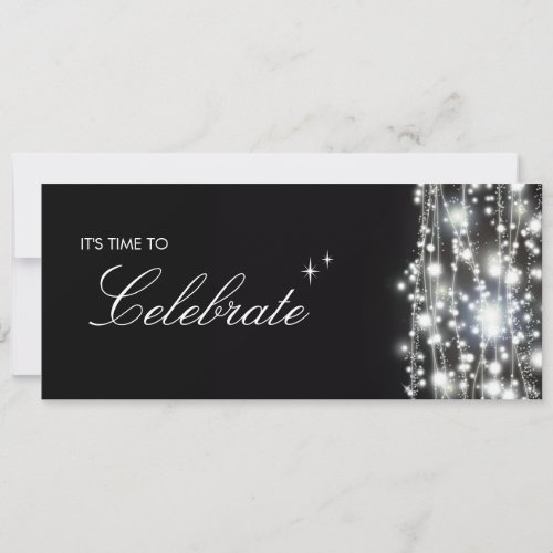 Sparkling Stars Invitation