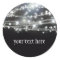 Sparkling Stars Round Sticker