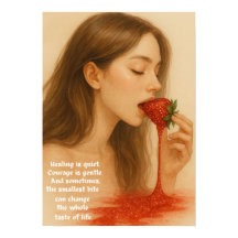 Sparkling Strawberry Art