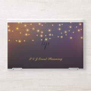 Sparkling String Lights Festive Event HP Laptop Skin