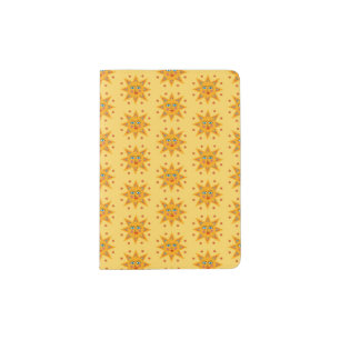 Sparkling Suns Cute and Charming Pattern  Passport Holder