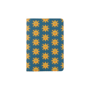 Sparkling Suns Cute and Charming Pattern  Passport Holder