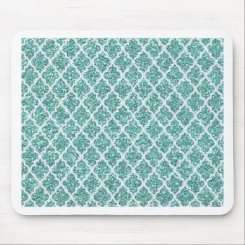 Sparkling Teal Mouse Pad by Dmargie1029 at Zazzle