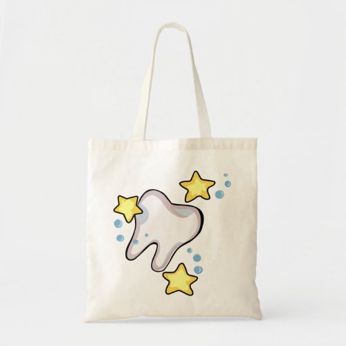 Sparkling Tooth Tote Bag