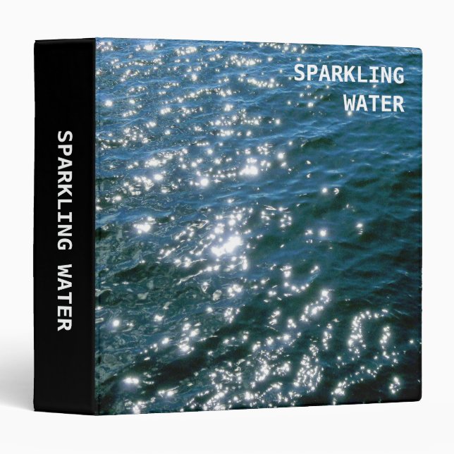 Sparkling Water (1.5in) Binder (Front/Spine)