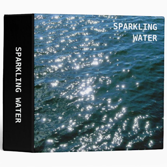 Sparkling Water (2in) 3 Ring Binder (Front/Spine)