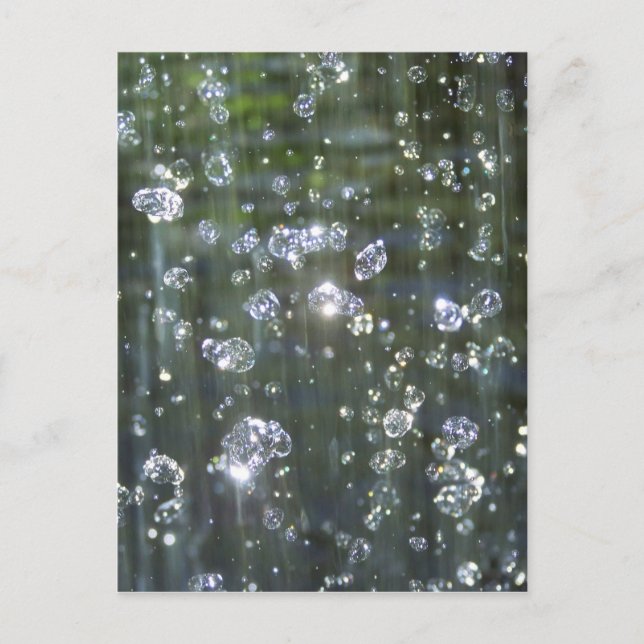 Sparkling Waterfall Postcard (Front)