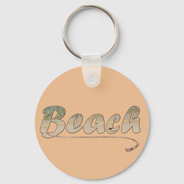 Sparkling Waters Beach House Keychain (Front)