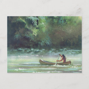 SPARKLING WATERS by SHARON SHARPE Postcard