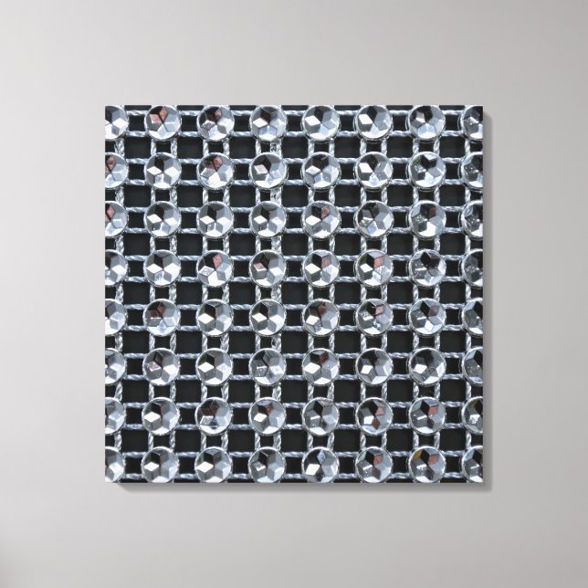 Sparkling Web Canvas Print (Front)
