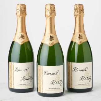 Sparkling Wine Bubbles Brunch Bubbly Bridal Shower