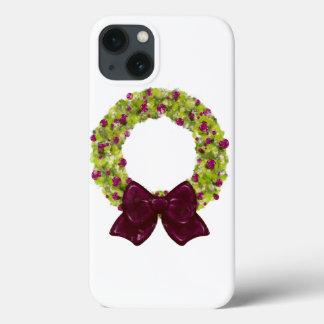 Sparkling Wreath - Multiple Color Options iPhone 13 Case