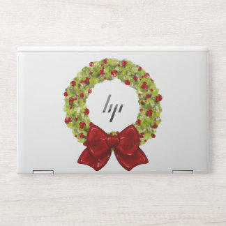 Sparkling Wreath - Multiple Color Options HP Laptop Skin