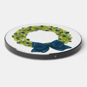 Sparkling Wreath - Multiple Color Options Wireless Charger (Front 2)