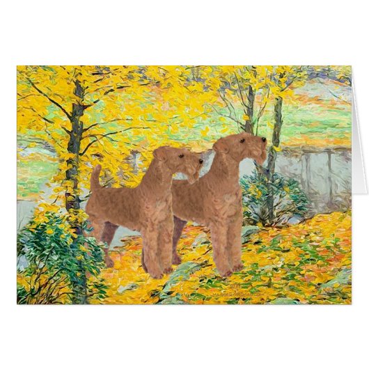 Sparkling Yellow Days Cards (Front Horizontal)