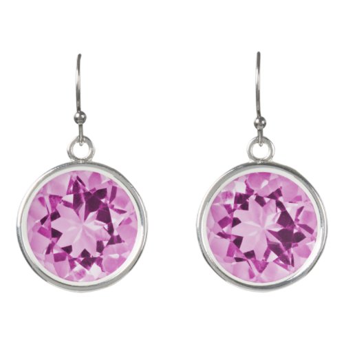 Sparkly Alexandrite June Birthstone Earrings