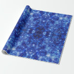 Sparkly and Starry Night Sky Wrapping Paper