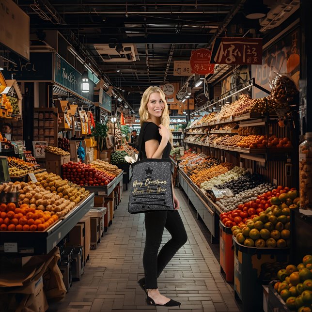 Sparkly Black Tote (Creator Uploaded)