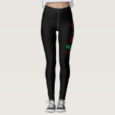 Christmas Mistletoe Leggings