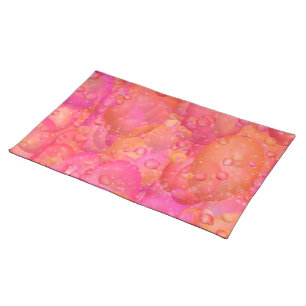 Sparkly bubbles congrats cloth placemat