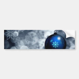 Sparkly Christmas Bumper Sticker