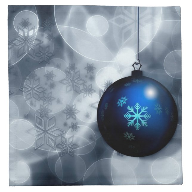 Sparkly Christmas Cloth Napkin (Front)