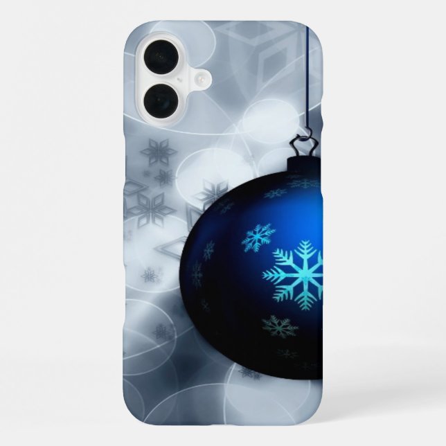 Sparkly Christmas Iphone Case (Back)