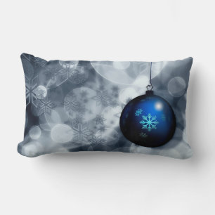 Sparkly Christmas Lumbar Pillow
