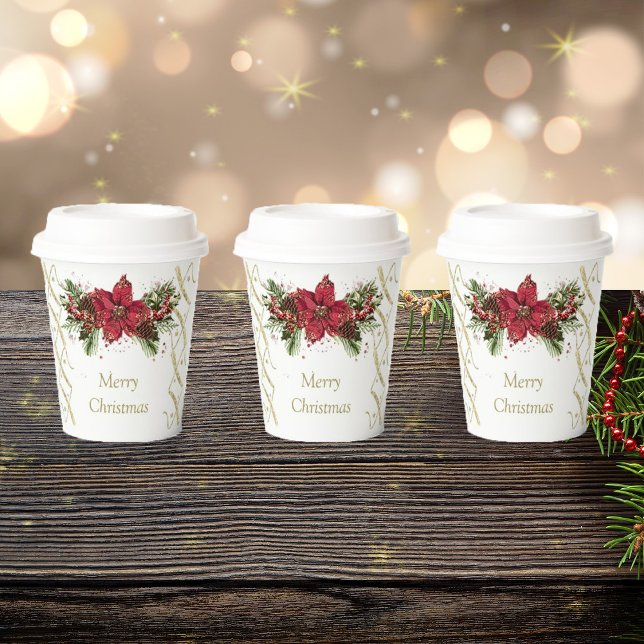 Sparkly Christmas Paper Cup (Creator Uploaded)