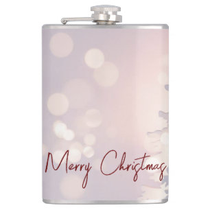 Sparkly Christmas Tree  Flask