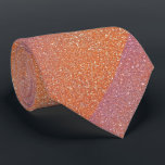 Sparkly Coral Orange Pink Glitter Glittery Pattern Neck Tie<br><div class="desc">Designed with cool orange pink glitter patterns that makes a great gift or party favor for birthdays,  weddings,  wedding anniversary or any events or celebrations!</div>