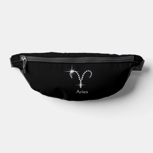 Sparkly Diamond Aries Fanny Pack