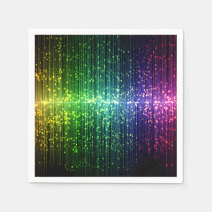 Sparkly Disco Tinsel Napkins