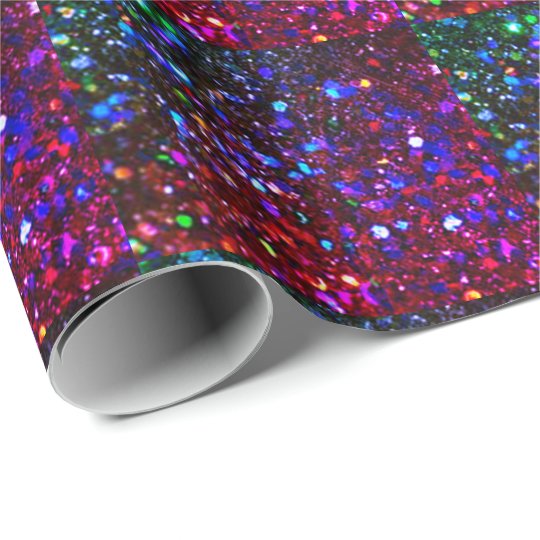 Glitter Christmas Wrapping Paper 