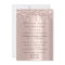 Sparkly Glitter Rose Gold Elegant Bridal Birthday