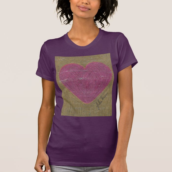 Sparkly Heart By Julia Hanna T-Shirt